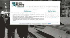 Desktop Screenshot of fishermaritime.com